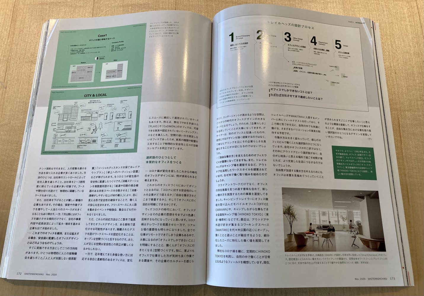 雑誌「商店建築」掲載のお知らせ